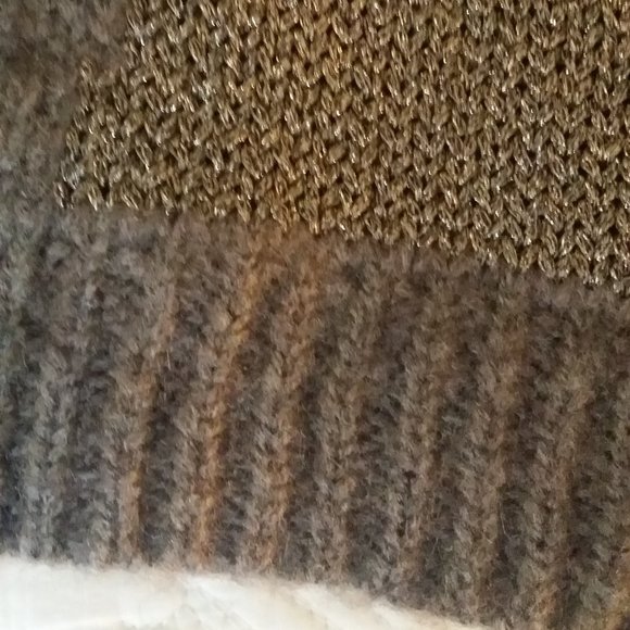 Mohair Blend Initial A sweater Size S from Italy NWOT - Picture 6 of 12